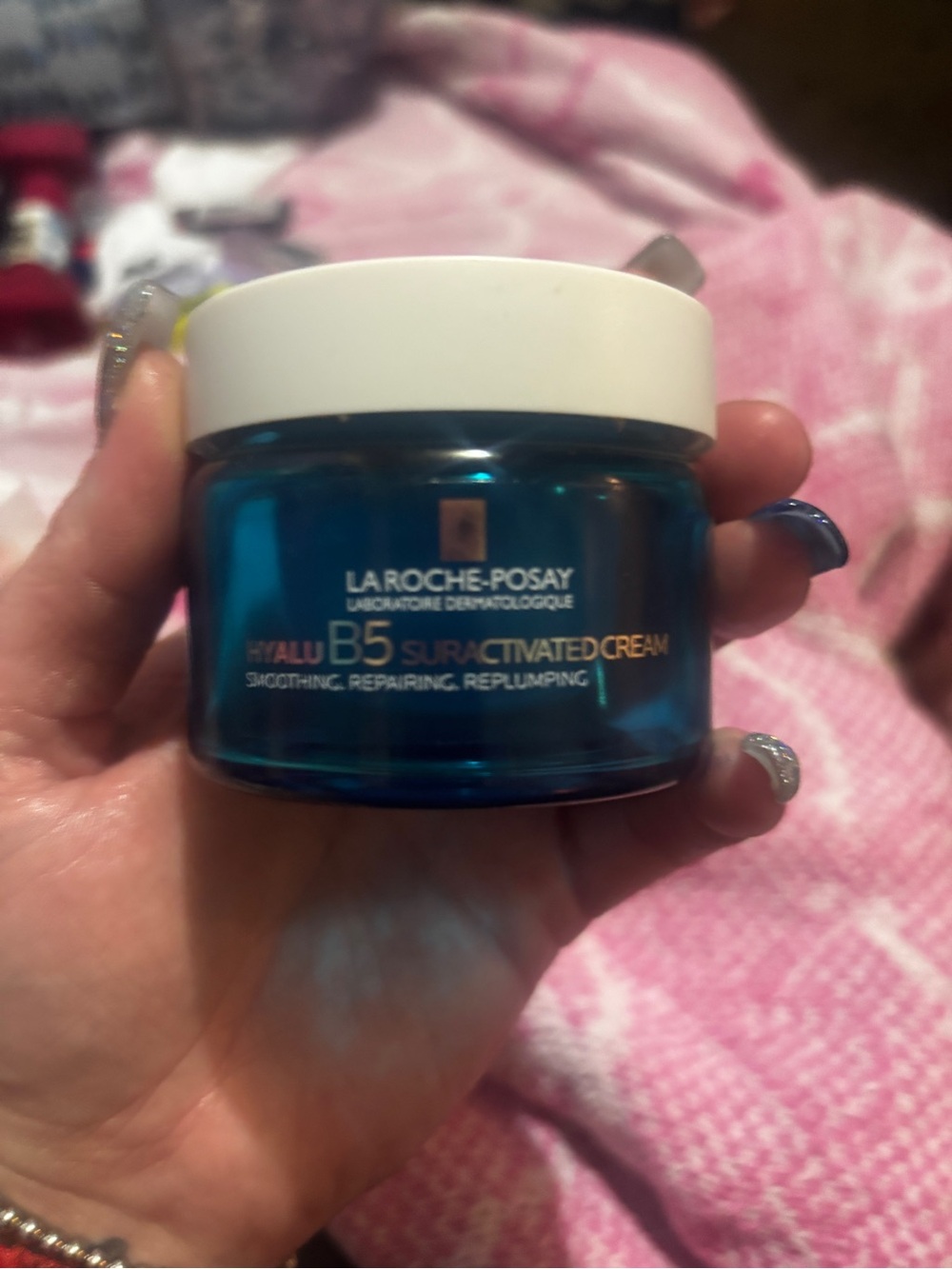 Hyalu B5 Replumping Face Cream - Blue Jar